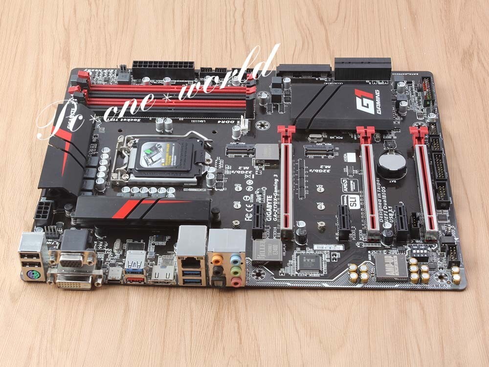 GIGABYTE GA-Z170X-GAMING 3 LGA 1151 DDR4 Intel Z170 SATA 6Gb/s ATX Motherboard