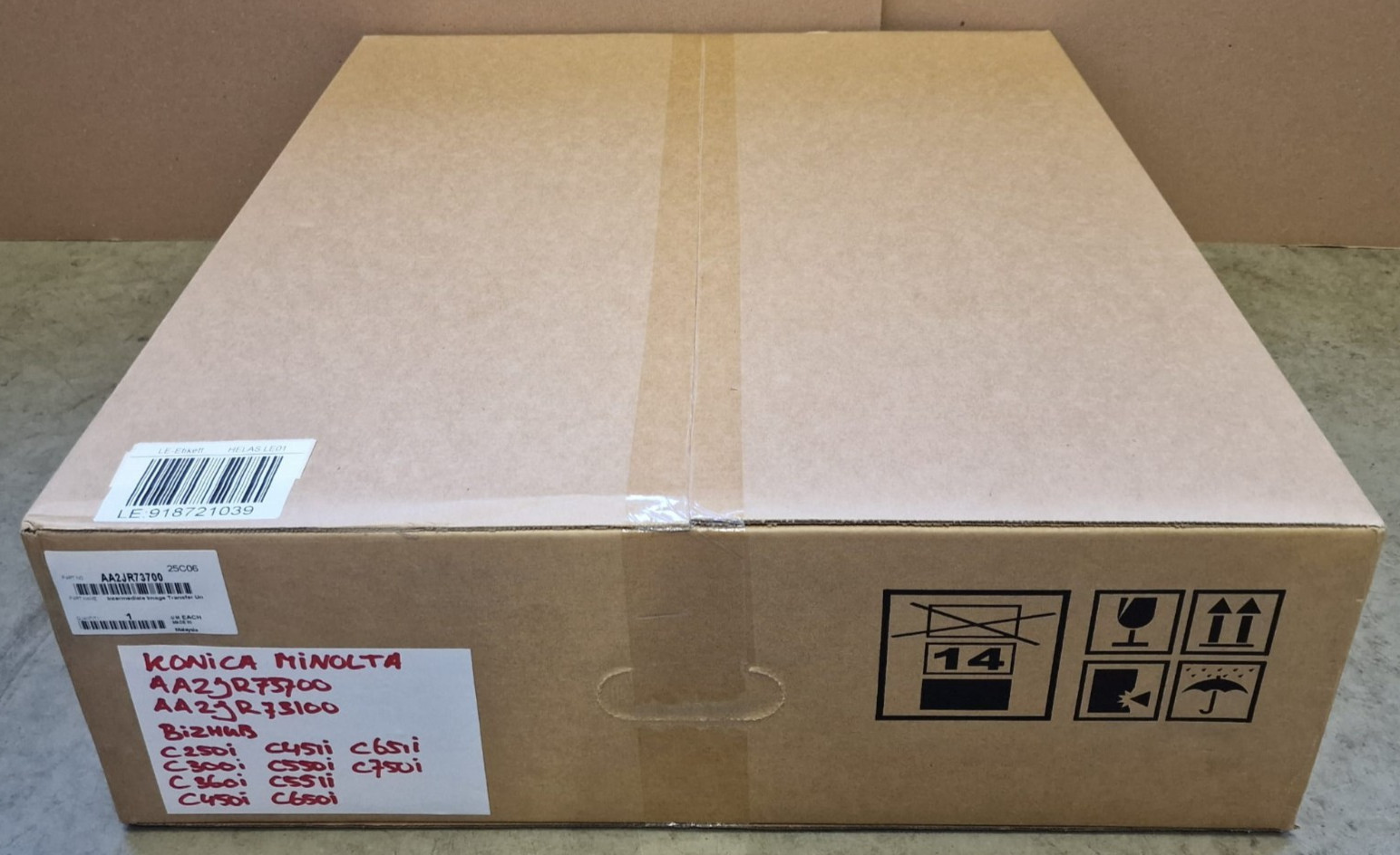 Konica Minolta AA2JR73700 (AA2JR73100) Transfer Belt Unit for Bizhub C250i C300i
