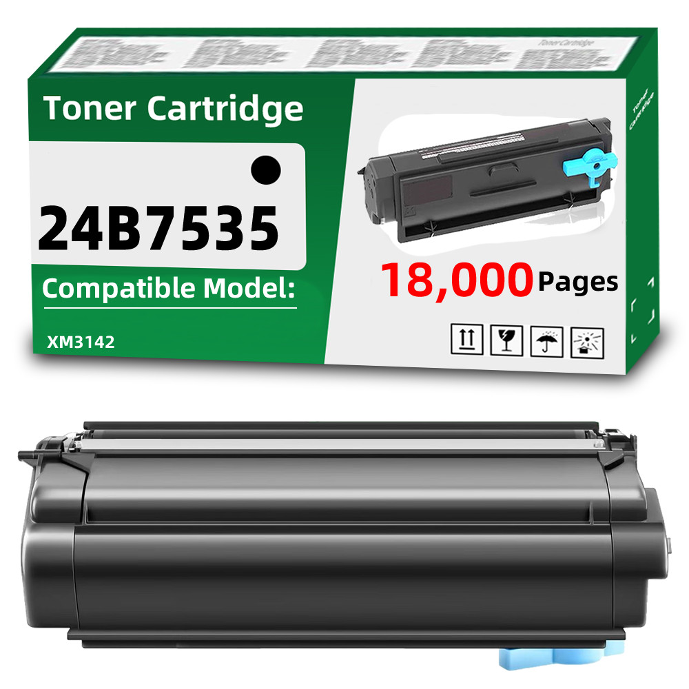 24B7535 Toner Cartridge Compatible  for Lexmark XM3142 Printers(1-Pack )
