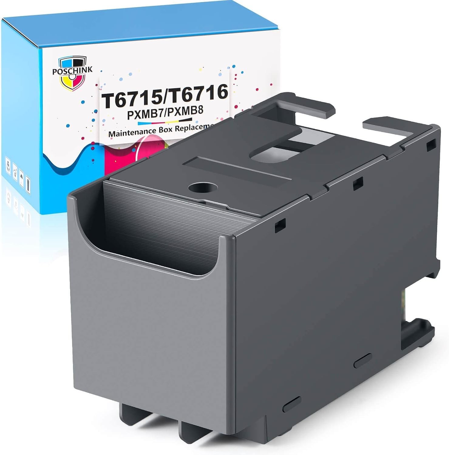 T6715 T6176 Ink Maintenance Box for Workforce Pro WF-4730 WF-4740 WF-4734 WF-483