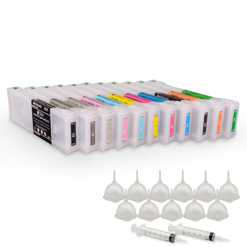 11PC*700ML T8041-T8049 T804A Ink Cartridge For SureColor P6000 P7000 P9000