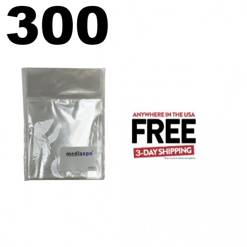 300 OPP Plastic Wrap Bag for Standard Blu-Ray Case 14mm **1-3 DAYS