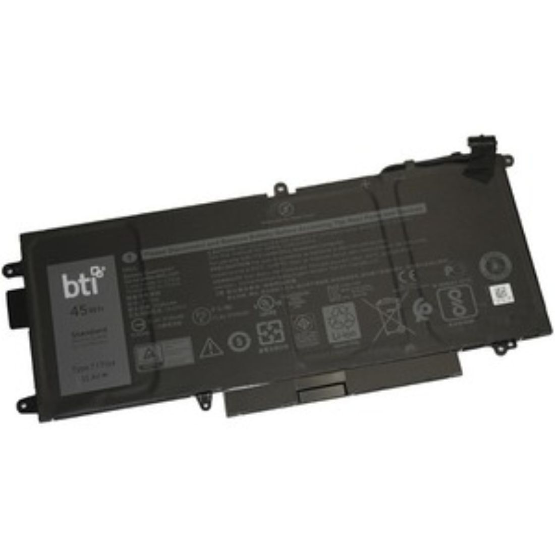 BTI Battery 3745mAh 11.4V Battery Replacement for Select Dell Laptops 71TG4-BTI