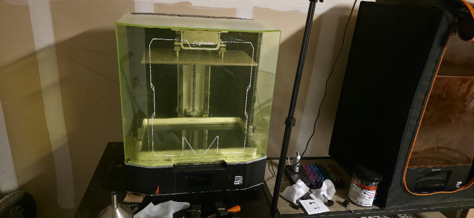 Phrozen Sonic Might 8K And Sonic Mega 8K S With Cleaning And Curing Station.
