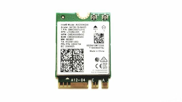 Intel Wifi 6 AX200 Wireless 867 Mbp/s Network Card - AX200NGW