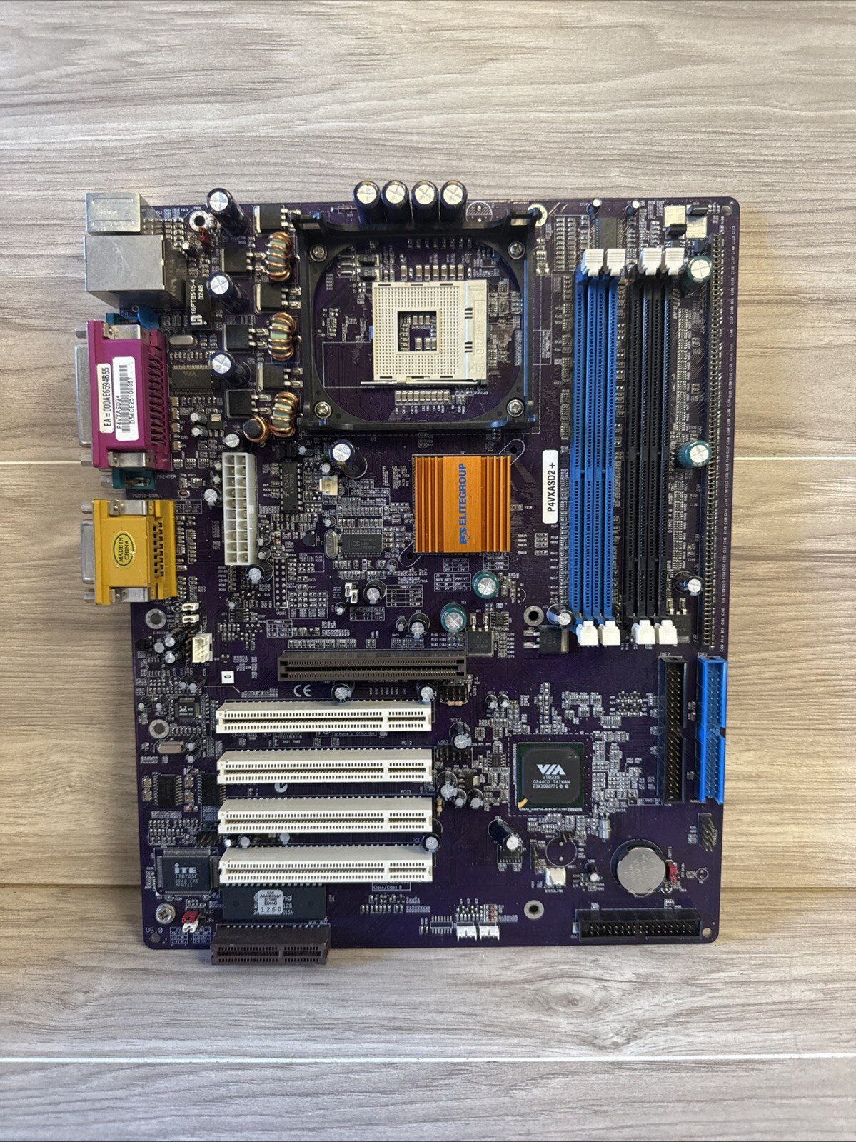 ECS P4VXASD2+ motherboard A6