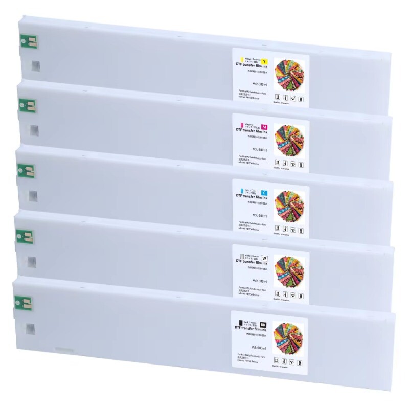 6PC Compatible Ink Cartridge PHT50 For Mimaki TXF150-75 TXF300-75 DTF Printer