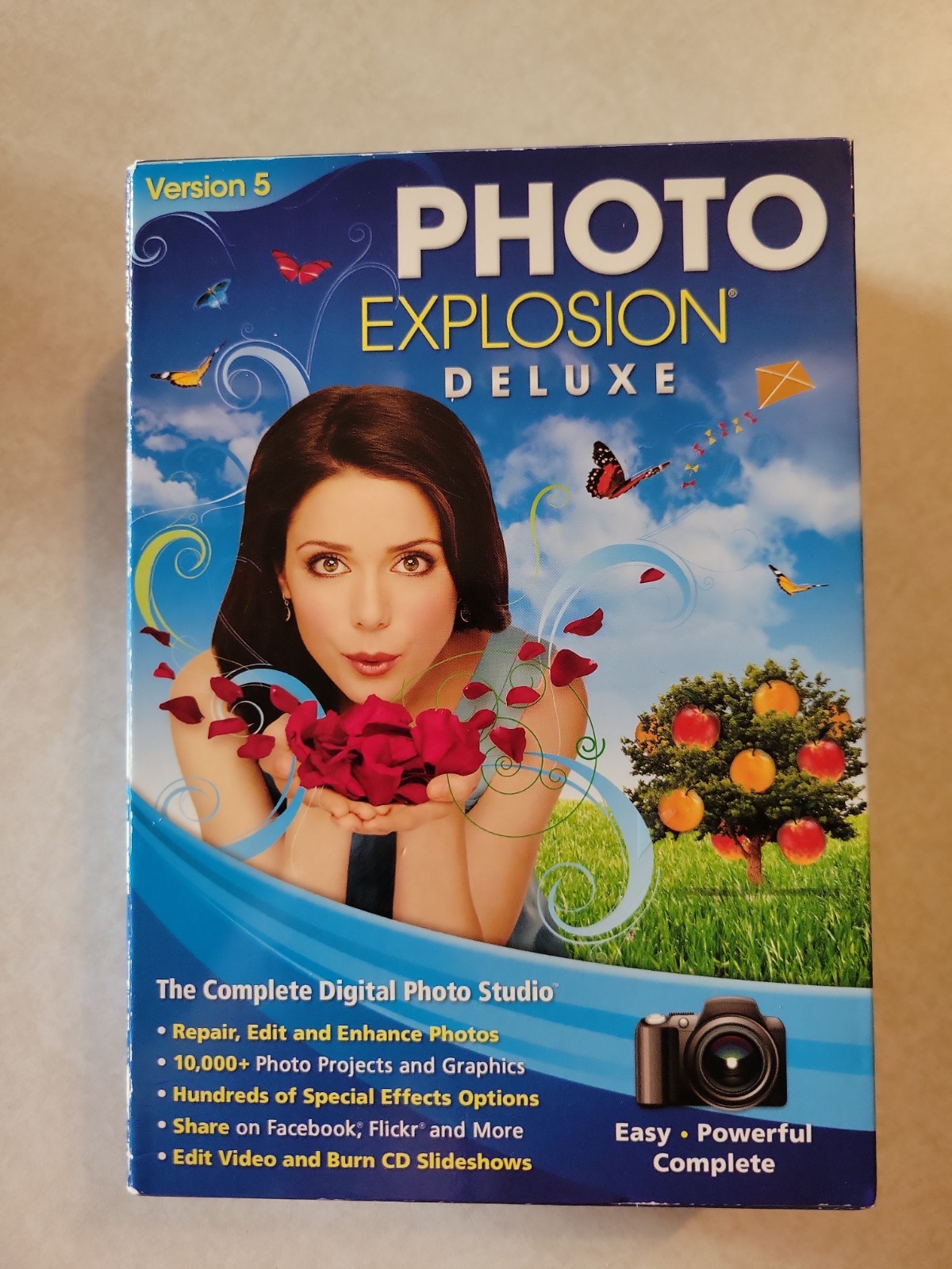 Photo Explosion Deluxe V2 Windows XP Digital Photo Editing PC Software NEW