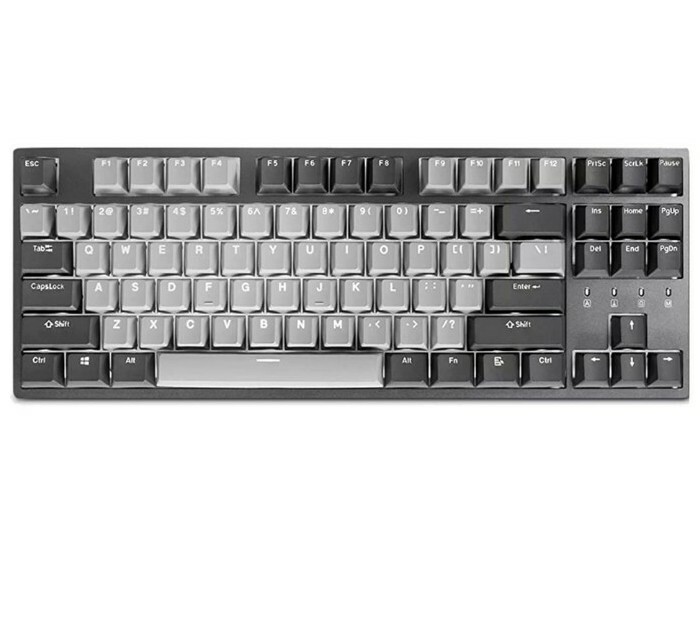 Durgod Taurus K320 Space Grey White Limited Edition With Cherry Brown Switches