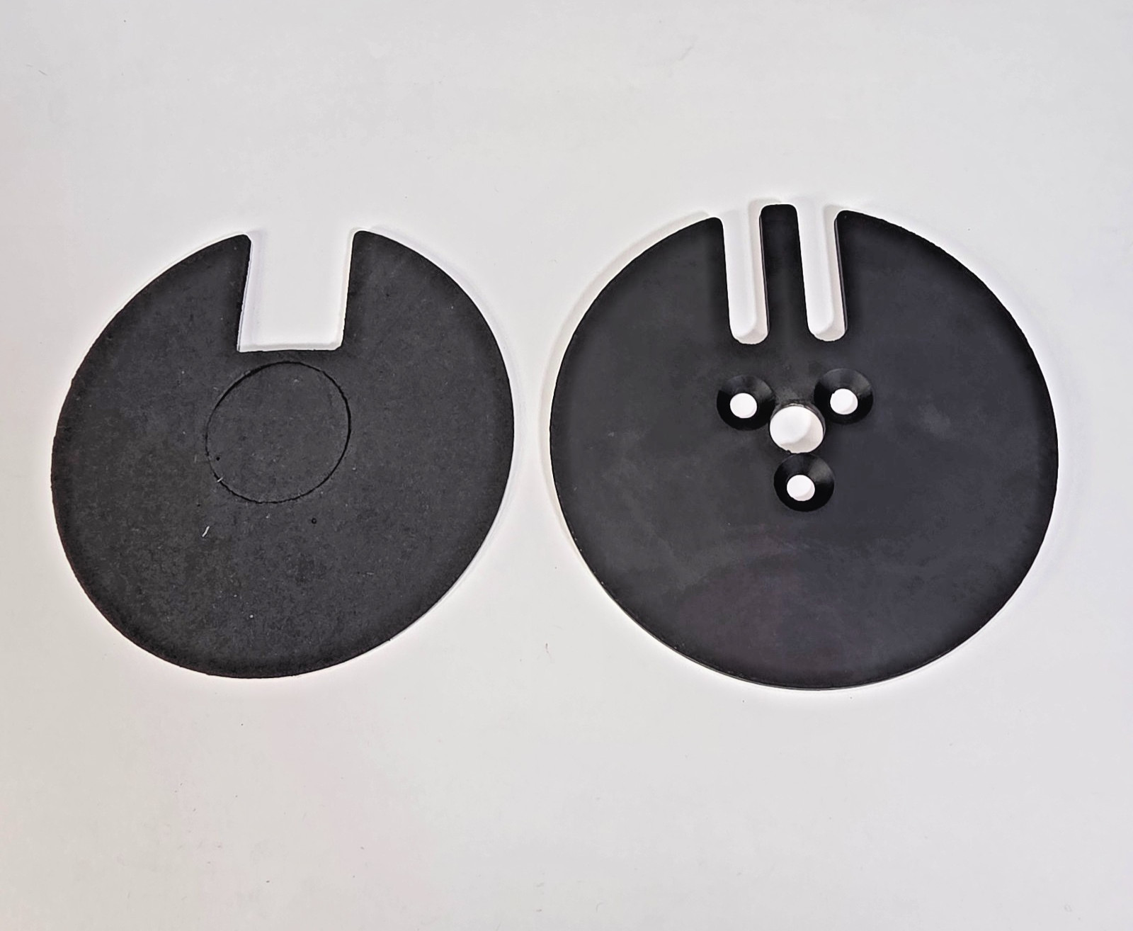 OEM VIVO Monitor Mount Cable Management Covers Pair Black Replacement Parts