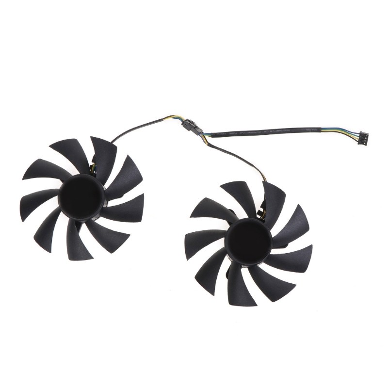 2Pcs 12V GA92A2H 4Pin Graphics Card Cooling VGA Fan for Zotac GeForce RTX 2070