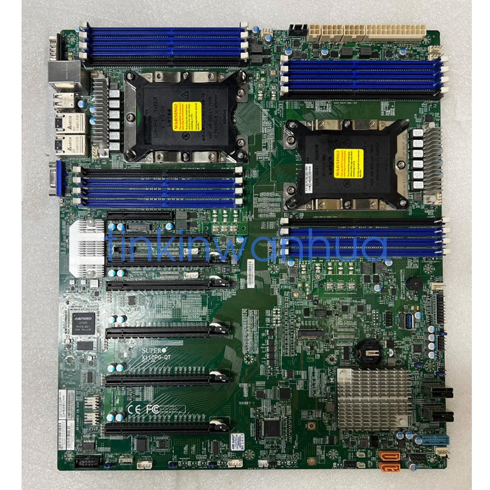 For Supermicro X11DPG-QT Dual Socket LGA-3647 DDR4 Server Motherboard