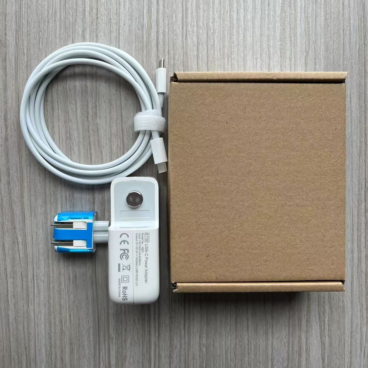 61W USB-C Charger for MacBook Pro/Air with 6.6ft Cable