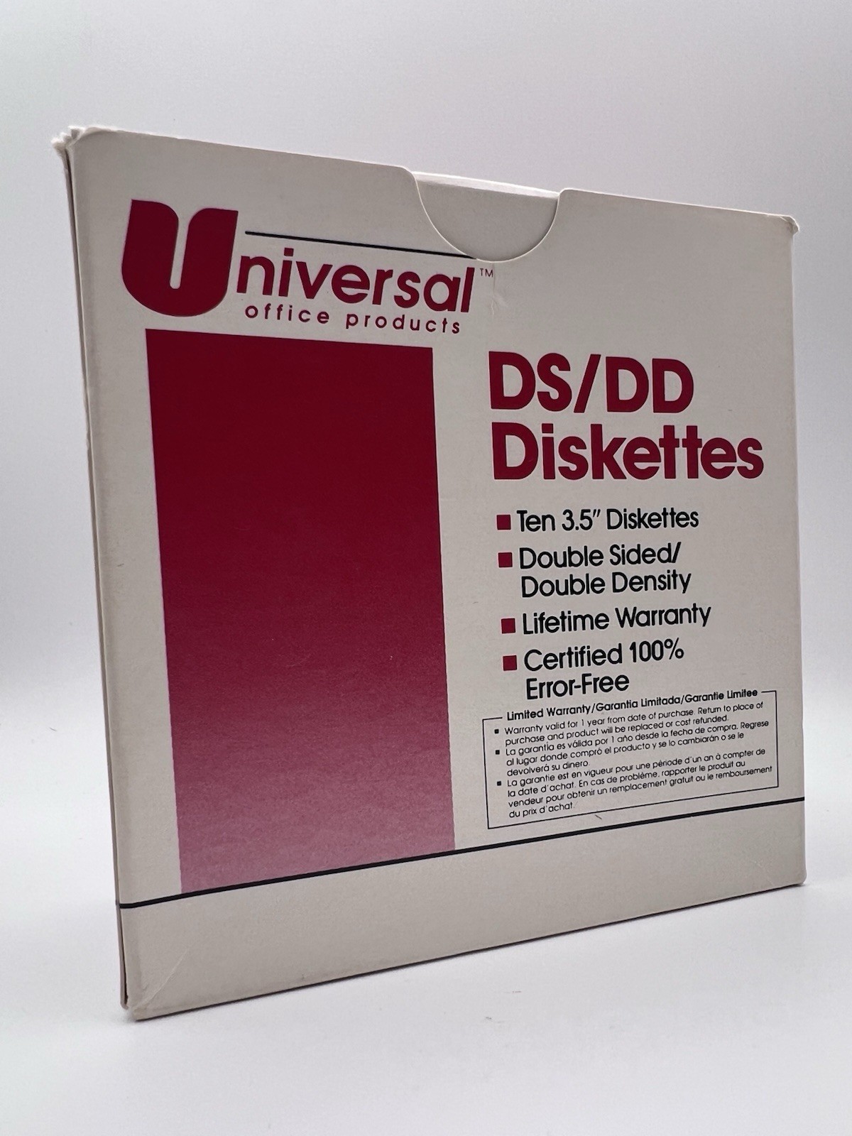 Universal DS/DD 3.5” Floppy Diskettes IBM Formatted 720KB Lot of 11 Vintage
