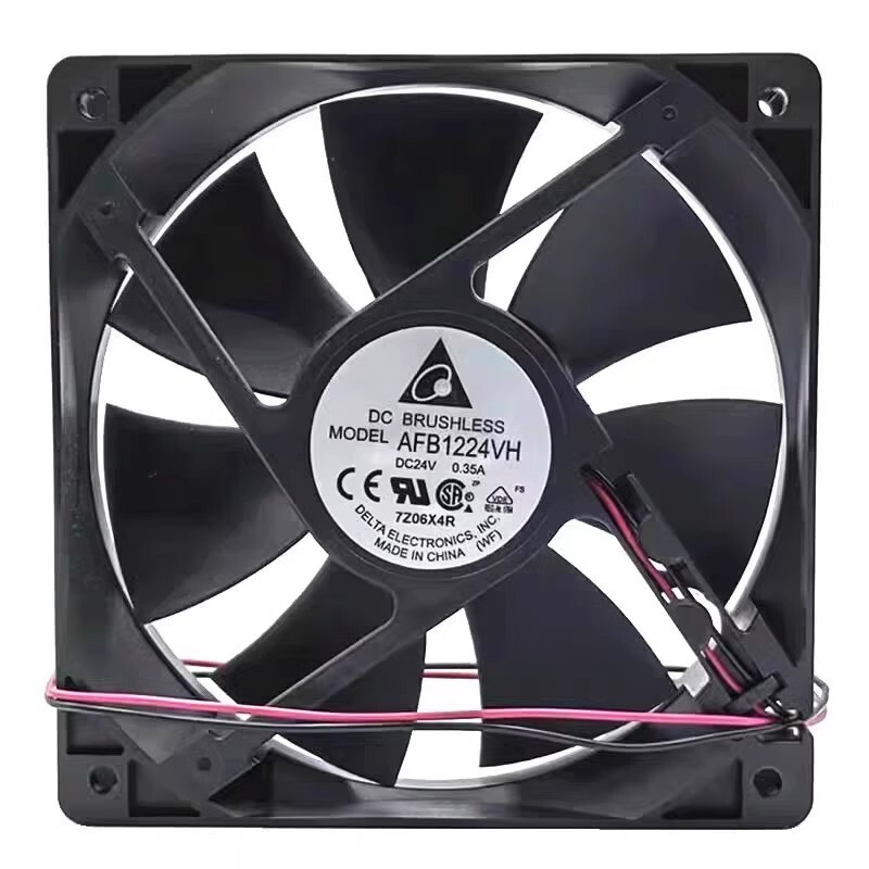 DELTA AFB1224VH DC24V 0.35A 1 2-Wire Inverter Cooling Fan