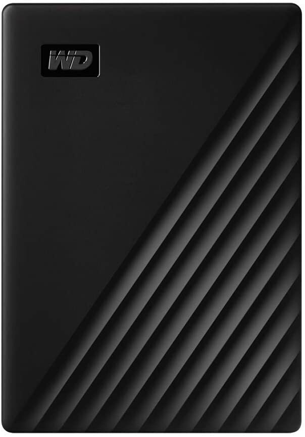 WD Western Digital My Passport Portable External Hard Drive, Black