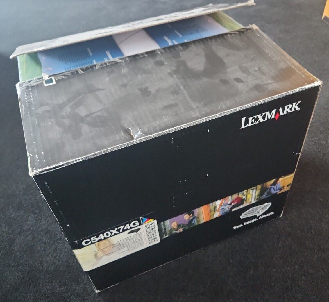 Genuine Lexmark C540X74G Black and Color Imaging Kit for C540/543/544/546 X543