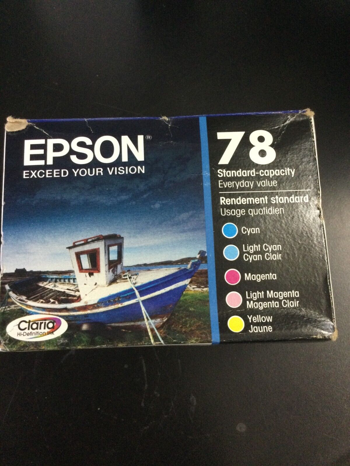 Genuine EPSON 78 Multicolor Standard-Capacity Inkjet Cartridge  2395