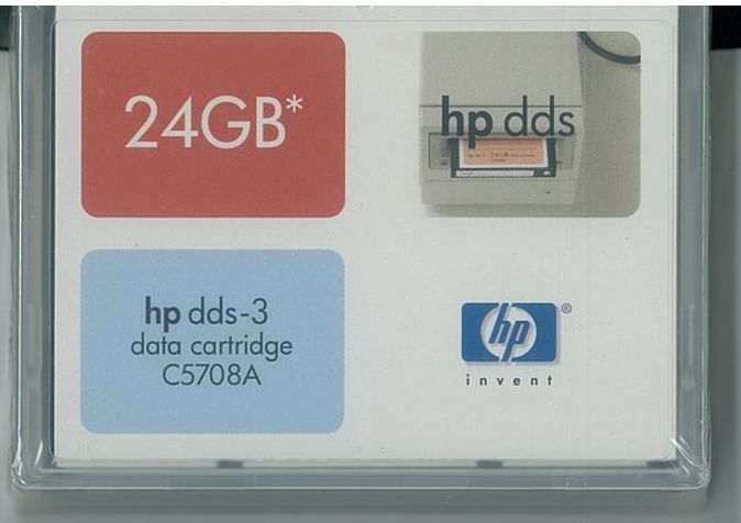 HP 4mm DDS-3 Data Tape 24GB (C5708A) - NEW