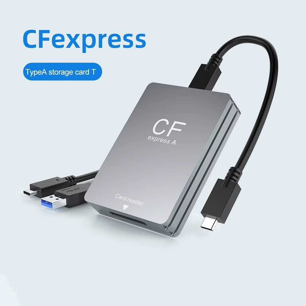 CFexpress Type A/B & SD Card Reader USB 3.2 10Gbps USB-C Adapter SLR