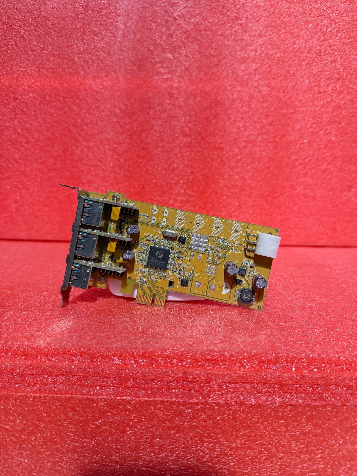 Dell Sunix 08R06D 3-Port Powered USB POS PCIe Card PUB0300XL Low Profile 3x12V