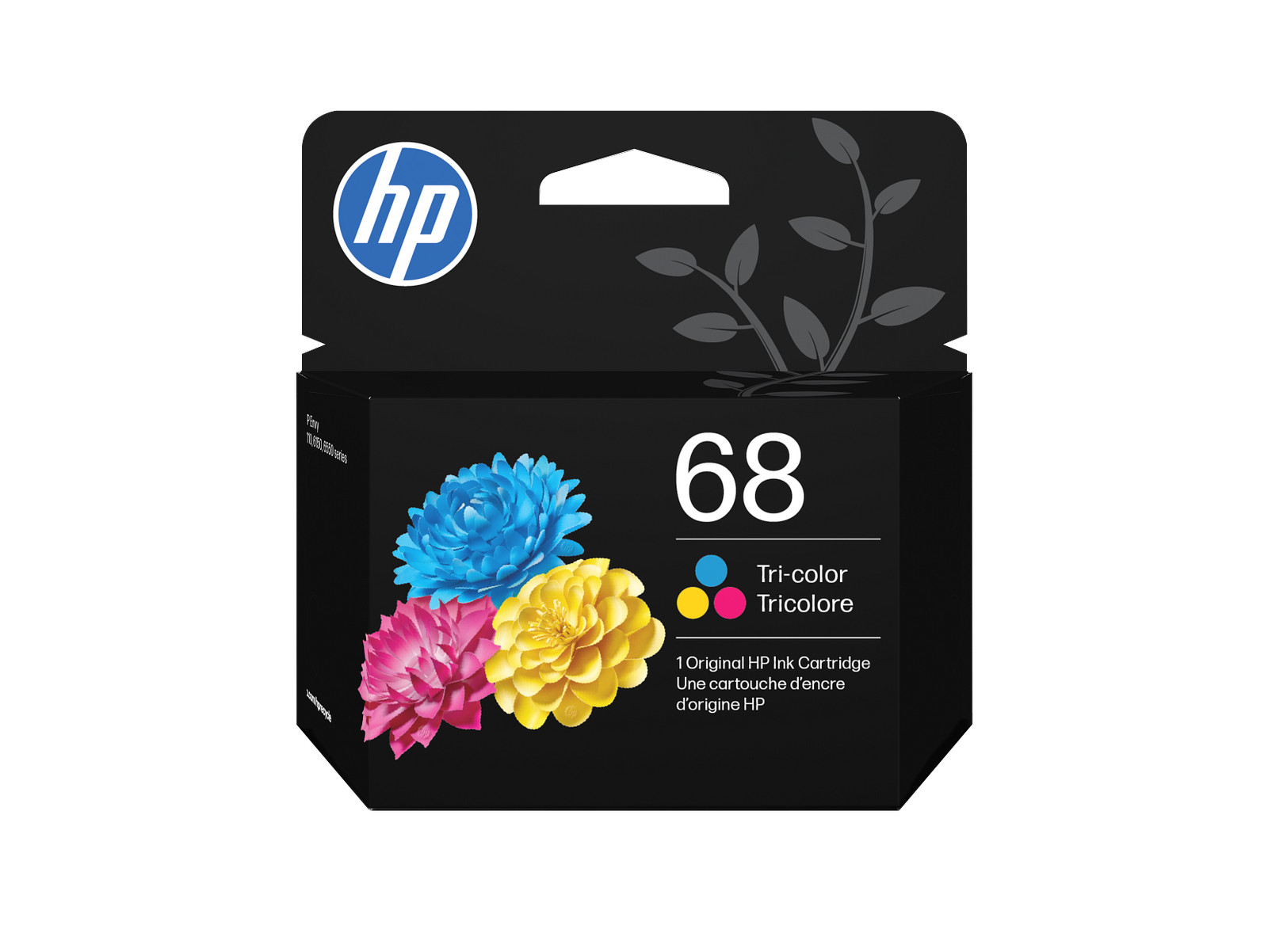 HP 68 Tri-color Original Ink Cartridge, ~120 pages, 7FP20TN