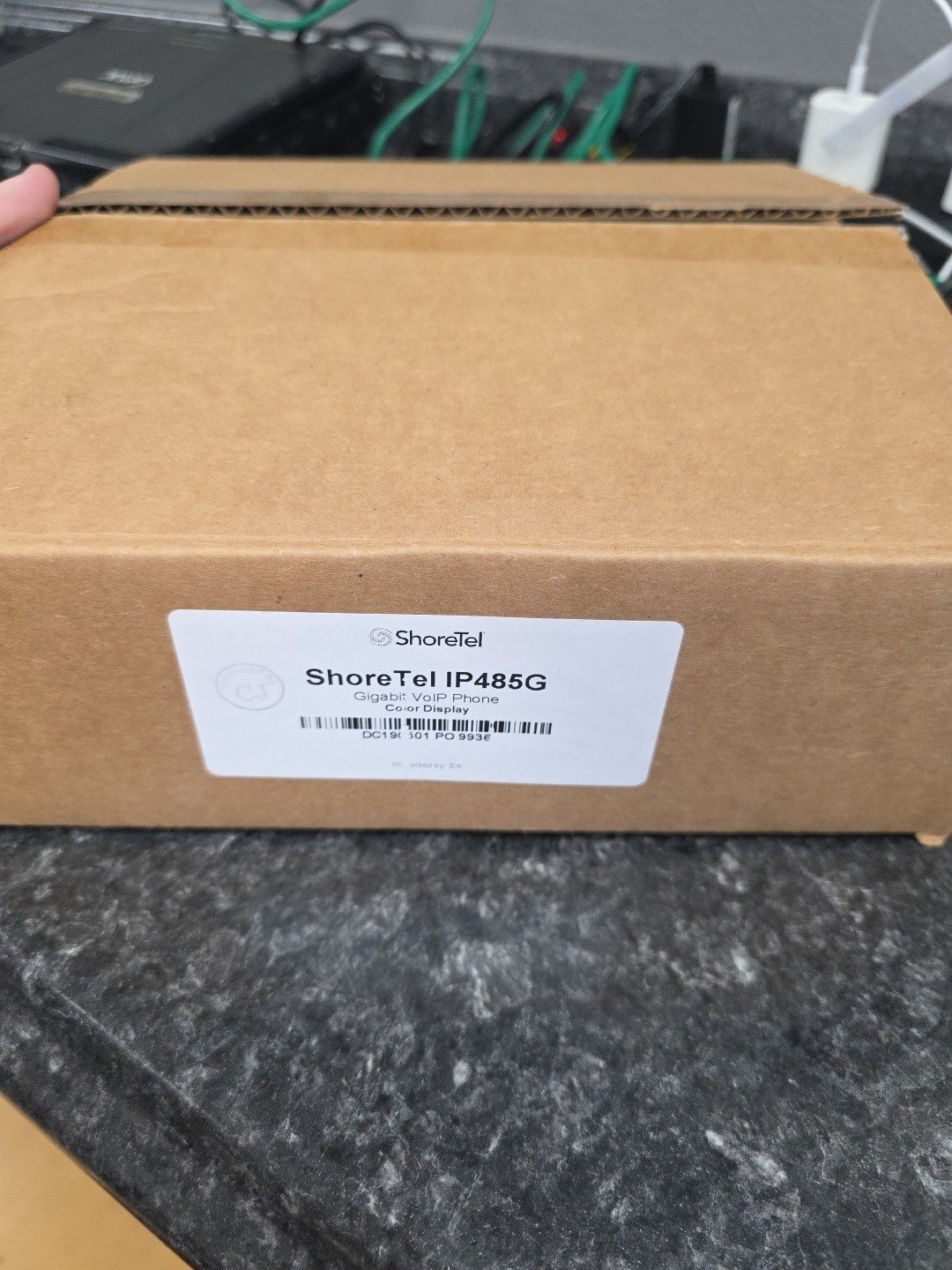 ShoreTel IP485G Gigabit VoIP Phone With Color Display (Used in Box)