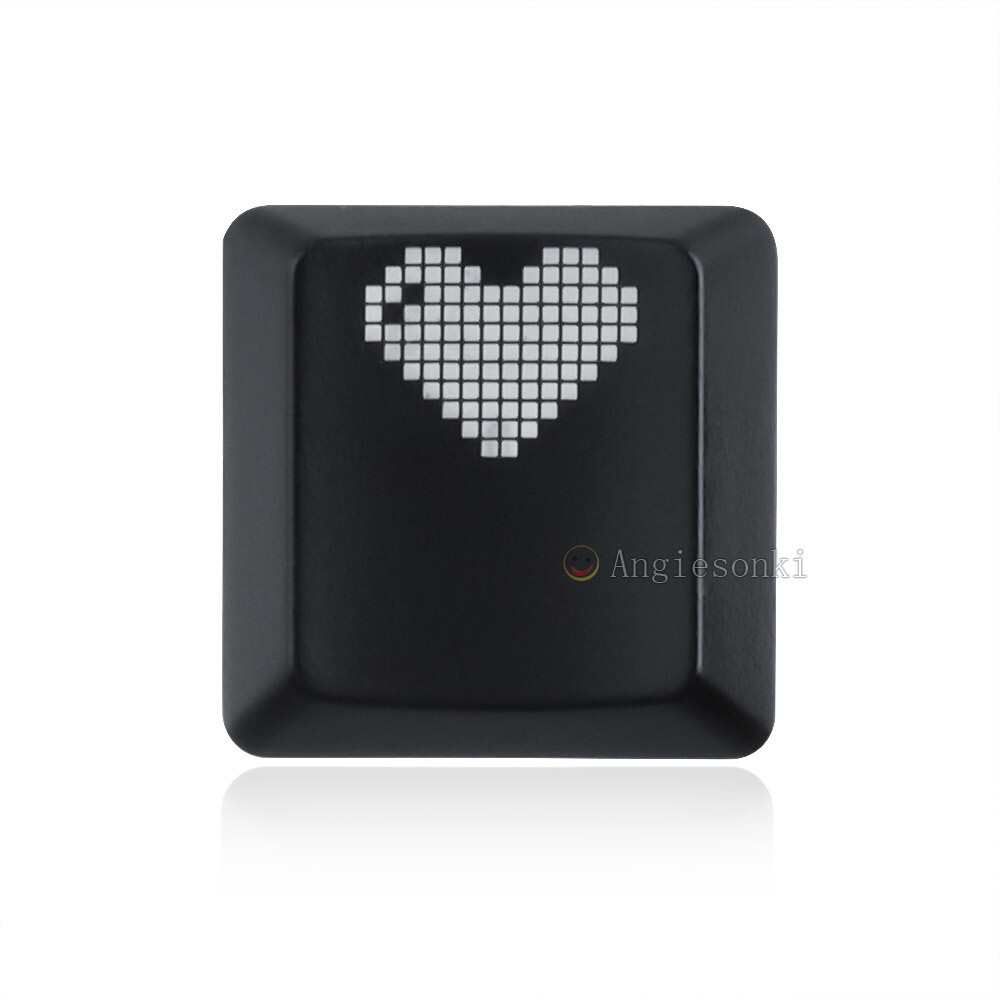 Custom Heart Keycaps for Logitech G813 G815 G913 G915 RGB Keyboard Replacement 