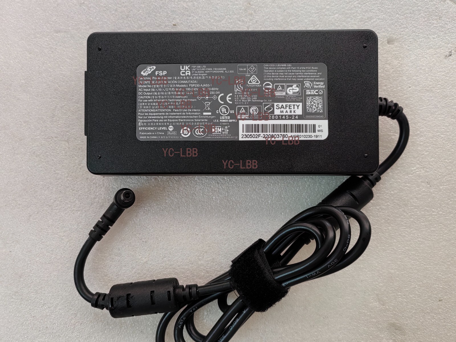 Genuine FSP 19.5V11.79A 230W FSP230-AJAS3-1 For Schenker XMG NEO 15-M19 NEW Slim