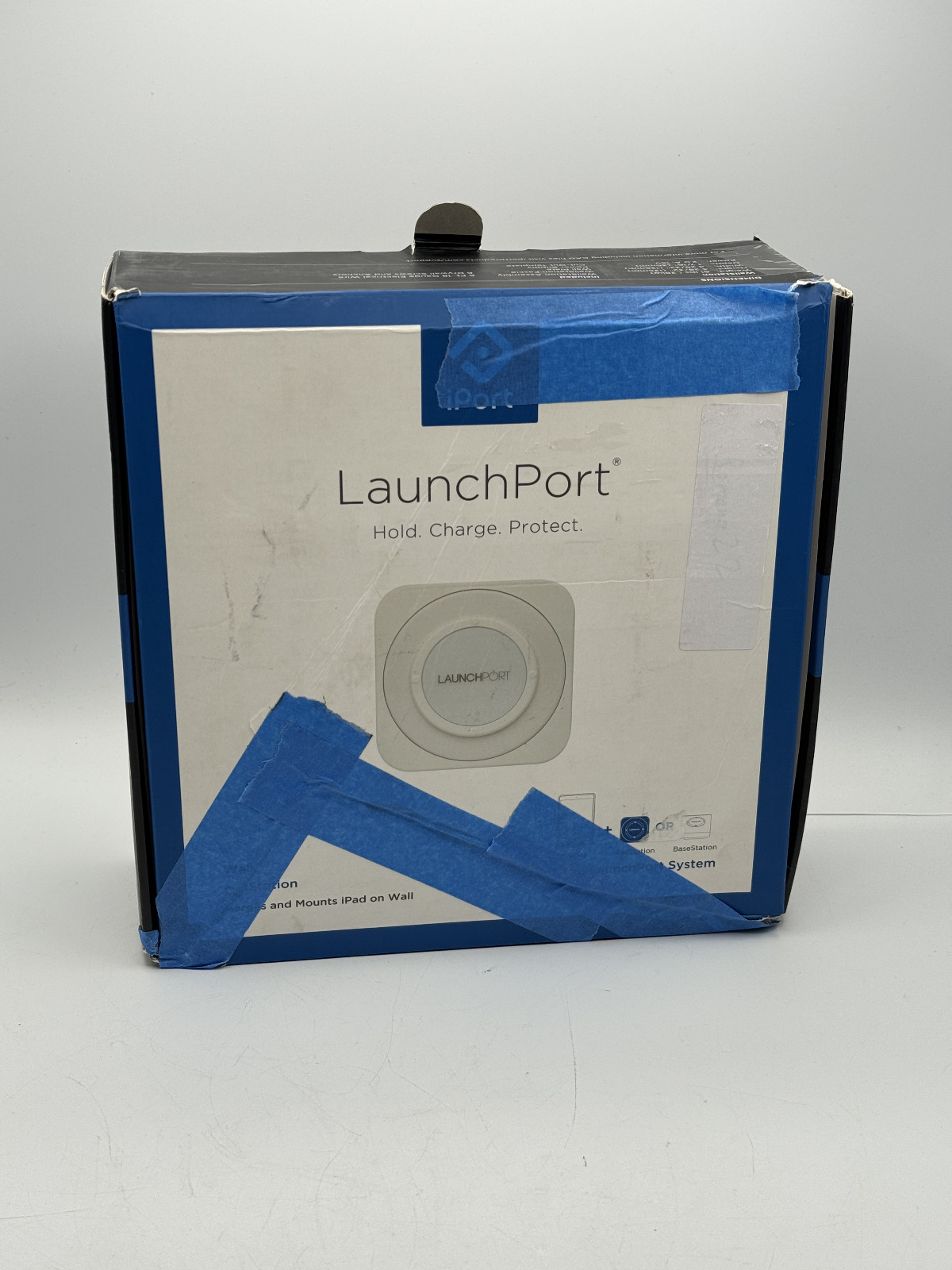 iPort Launch WallStation Wireless iPad Mount Charging Dock, White PARTS / REPAIR