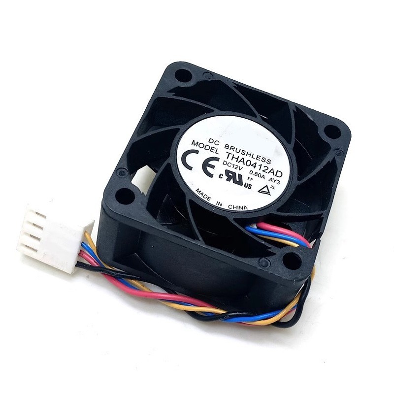 Cooling Fan For DELTA THA0412AD-AY3 40*40*20MM DC12V 0.60A 4lines New