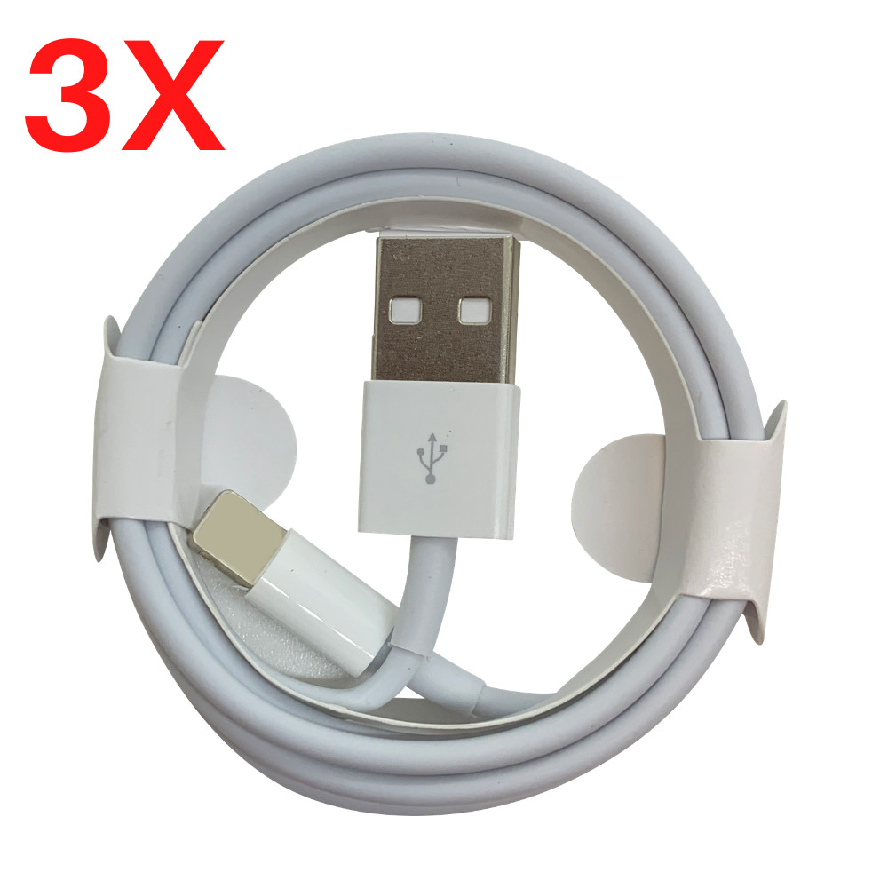 Lot of 20X USB Charger Cable Fast Charge 3/6ft For iPhone 13 12 11 Pro Max iPad