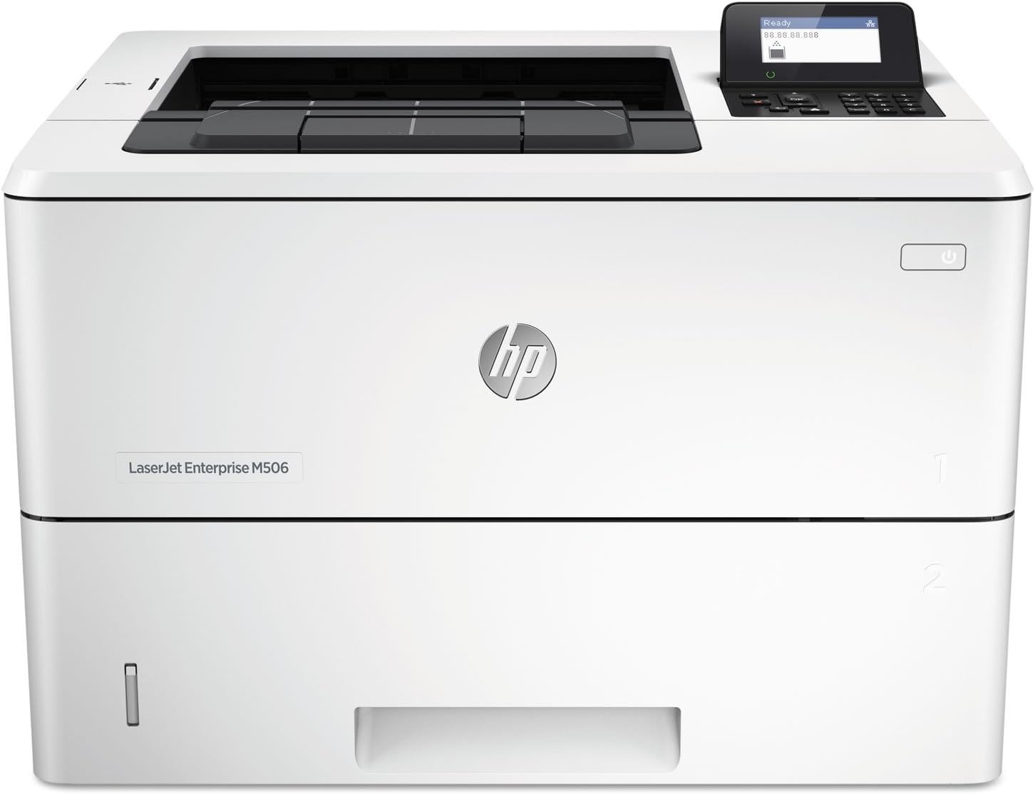 HP LaserJet Enterprise M506n Network Monochrome Laser Printer 45 ppm M506 Tested