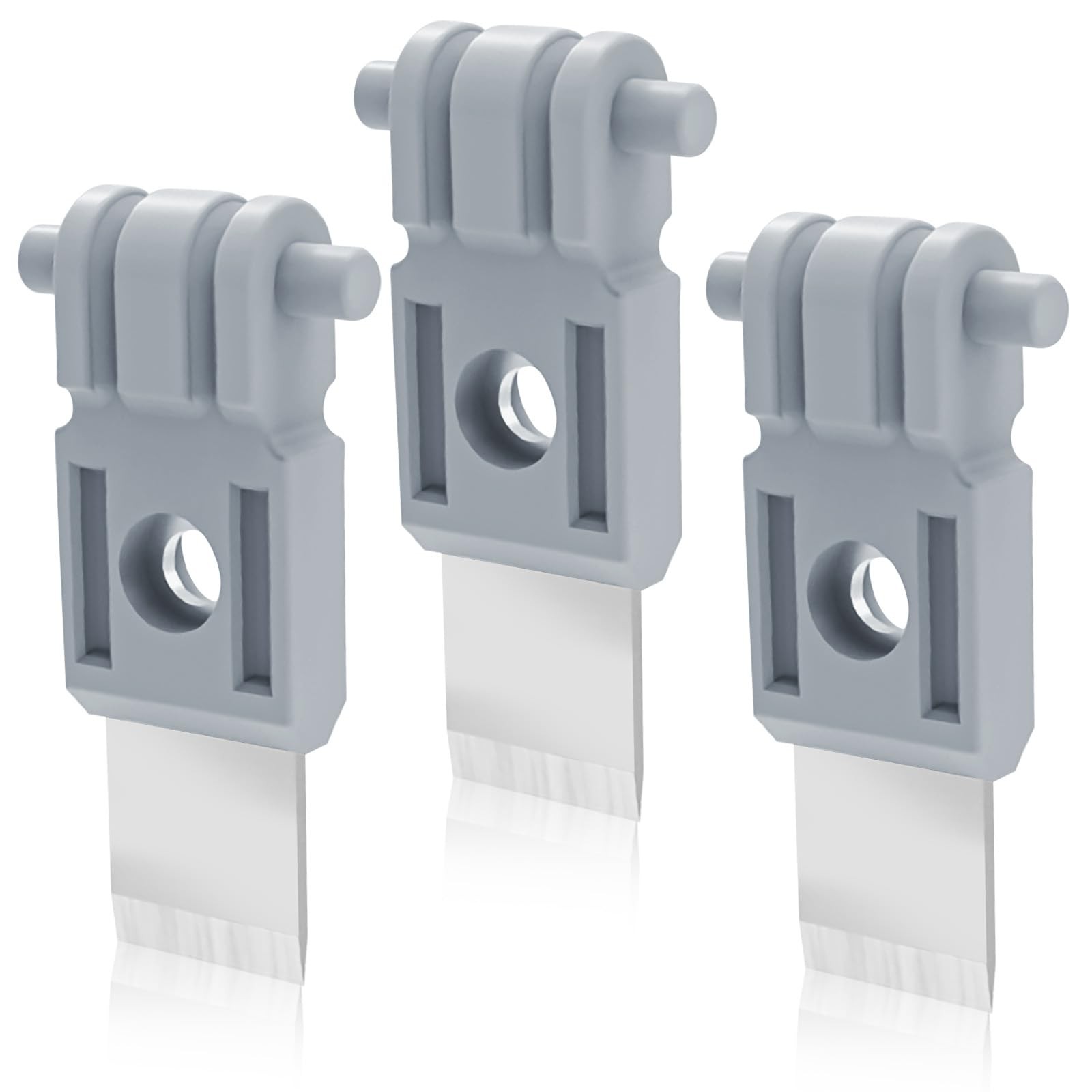 3Pcs Replacement Filament Cutter Blades for Bambulab A1, P1, X1 3Pcs-gray