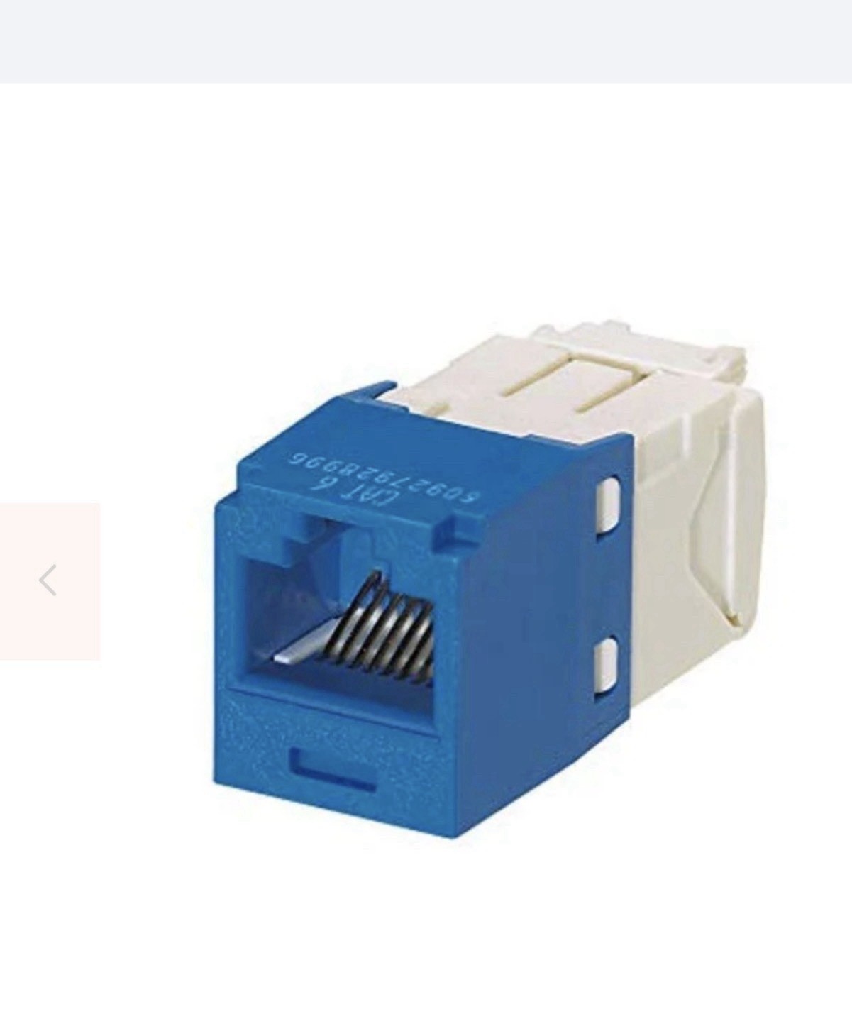 Panduit CJ688TGBU UTP Jack Module - Blue Qty 8