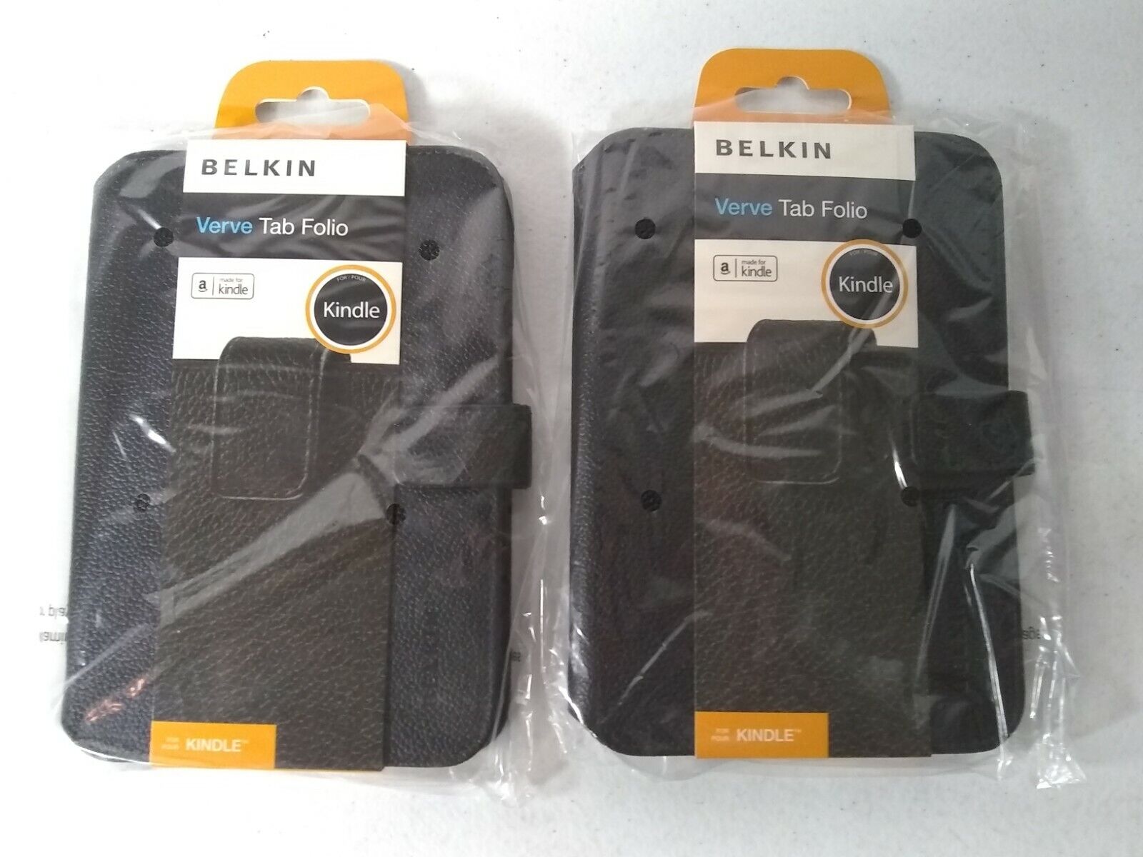 2 Brand New  Belkin Verve Magnetic Tab Folio Touch Case Cover Kindle 6
