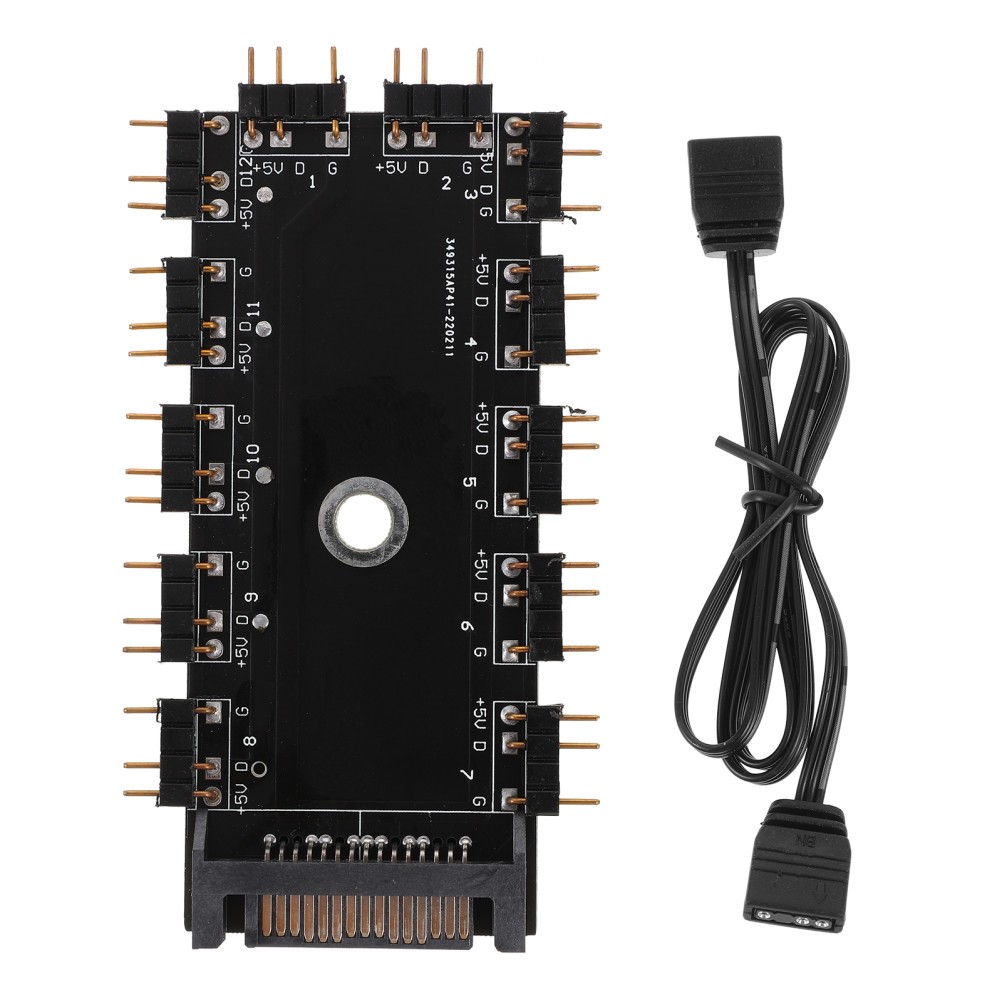 Rgb Supply Professional Argb Hub Fan Controller Multi-use Multipurpose