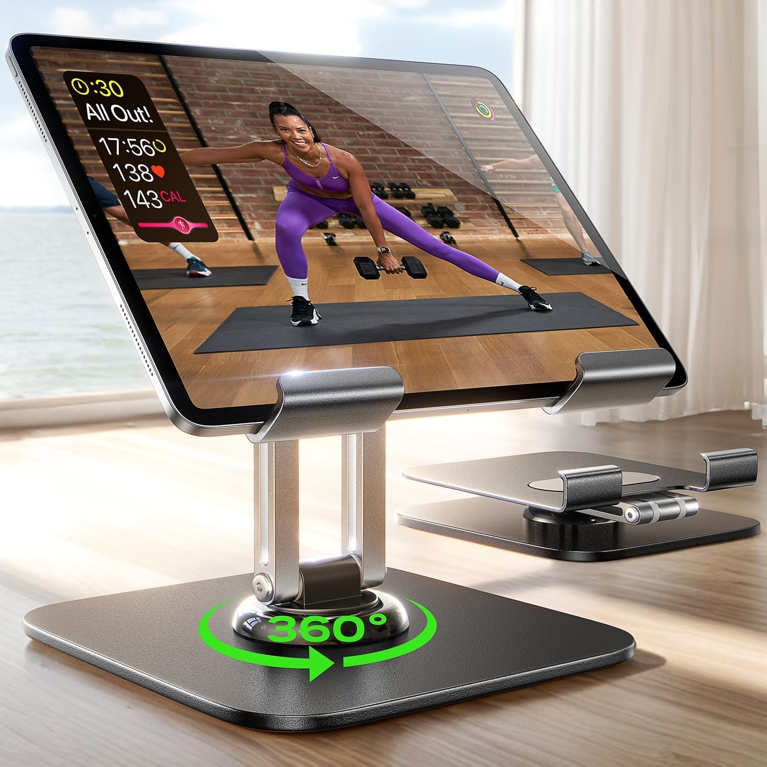 LISEN for Ipad Stand Holder Adjustable Tablet Stand for Desk, 2026 Kids for Ipad