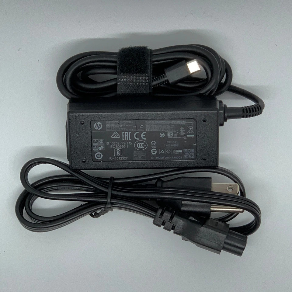 HP ELITEBOOK FOLIO G1 (4EY84US) 45w Charger AC Power Adapter NEW Genuine