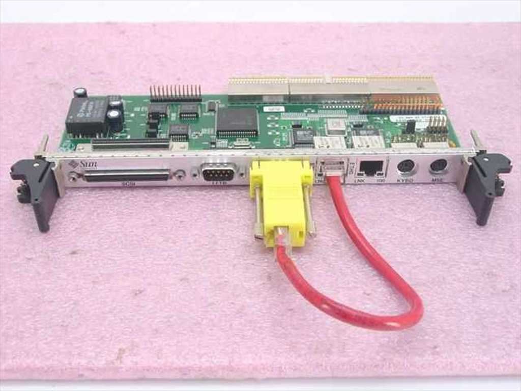 Sun Microsystems 0-00398-05 cPCI Rear Transition Module SCSI Ethernet 6U