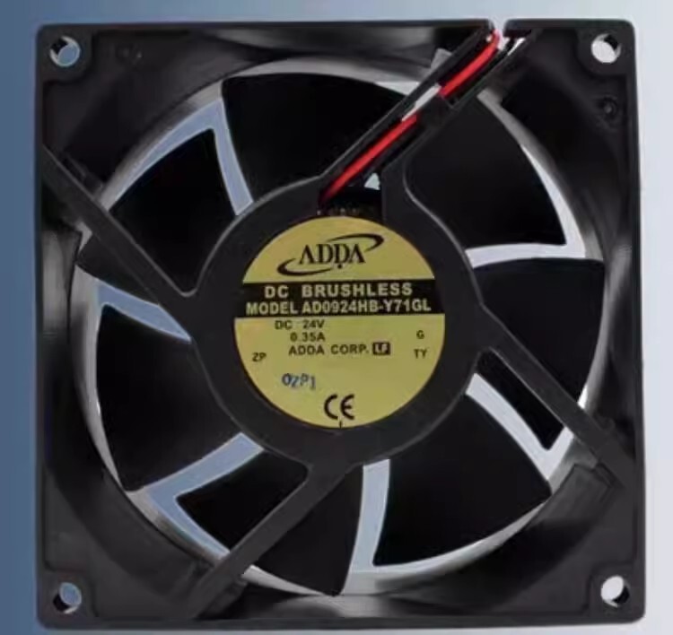 ADDA AD0924HB-Y71GL 9032 DC24V 0.35A 9CM 2-Wire Axial Cooling Fan