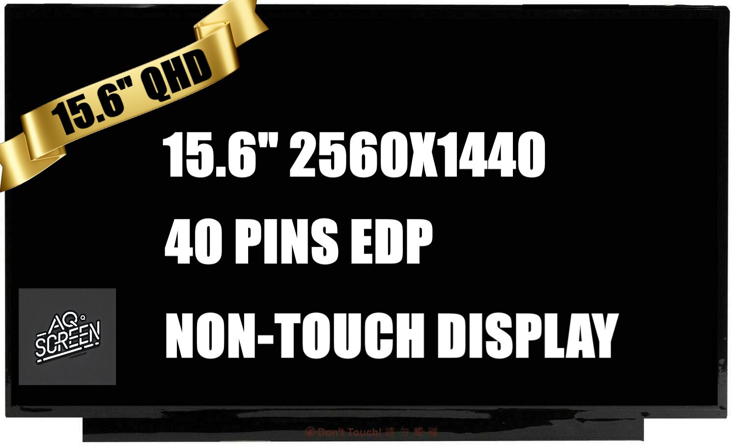 Dell OEM Alienware M15 R5 R6 15.6" QHD LCD Screen 240hz G64XH 0G64XH