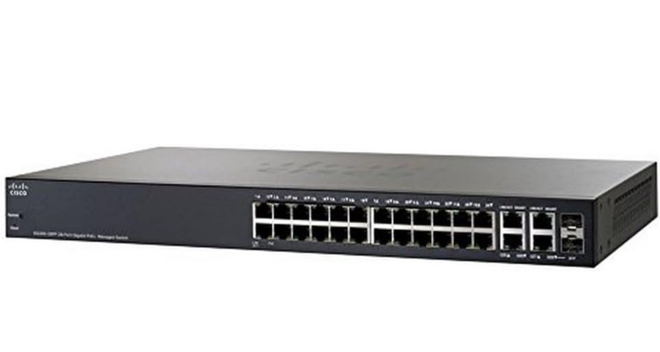 Cisco SG300-28P 28-Port Gigabit PoE+ Managed Switch