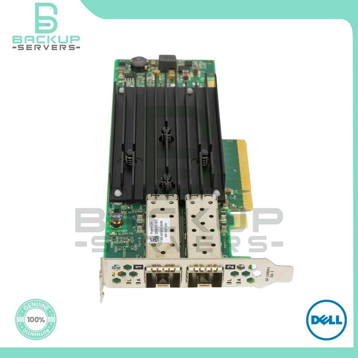 R76FD Dell SFN8522 Solarflare Flareon 2-Port PCI Express 10Gbps Network Adapter
