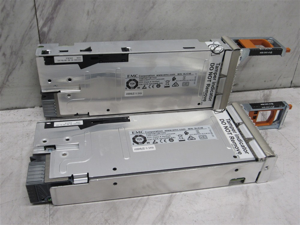 Lot of 2 EMC Data Domain 6Gb v3 SAS SLIC48 Network Adapter 303-161-109B-00