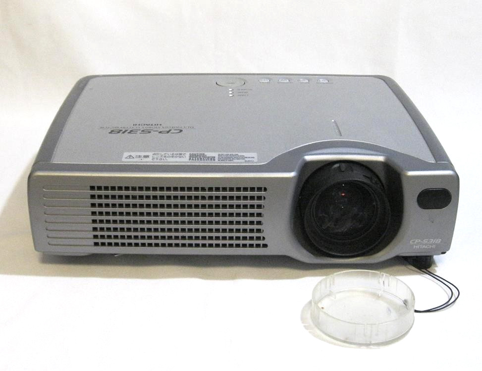 HITACHI CP-S318 Multimedia Mobile LCD Projector  VERY GOOD  -  WORKING  TESTED