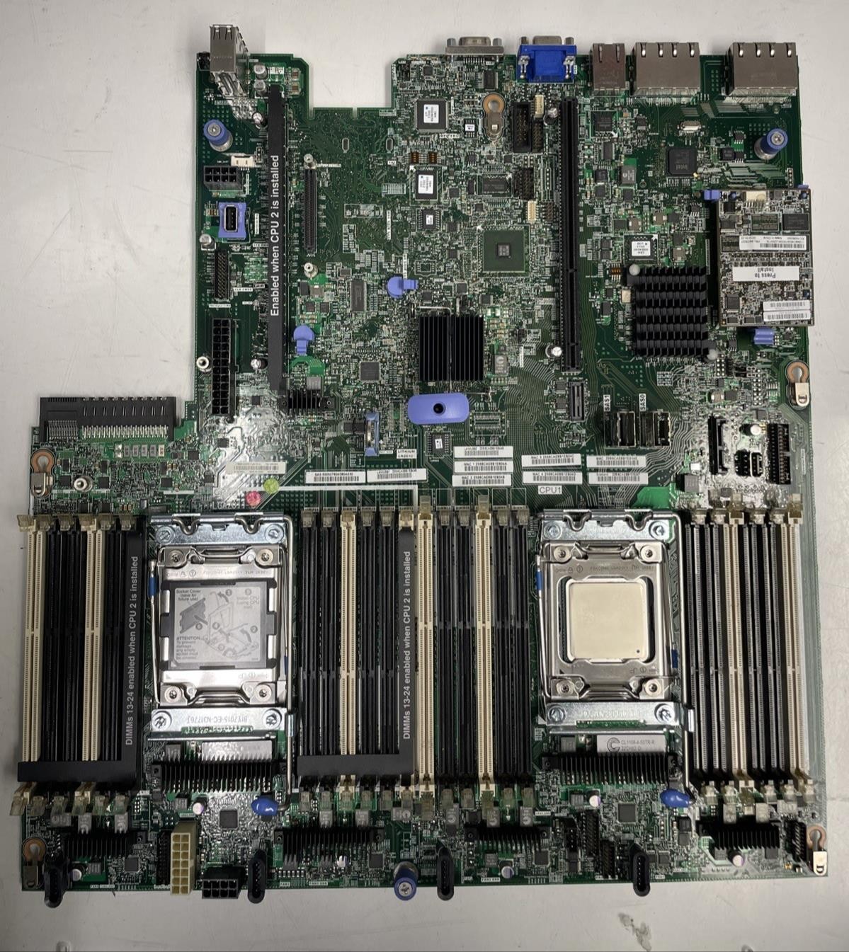 00D2888  motherboard for IBM System x3650M4 with CPU e5-2609 SR0LA   +