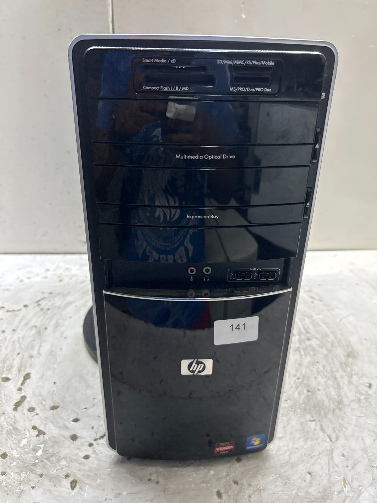 HP Pavilion p6837c AMD Athlon II X4 645 3.10GHz 2GB NO HDD