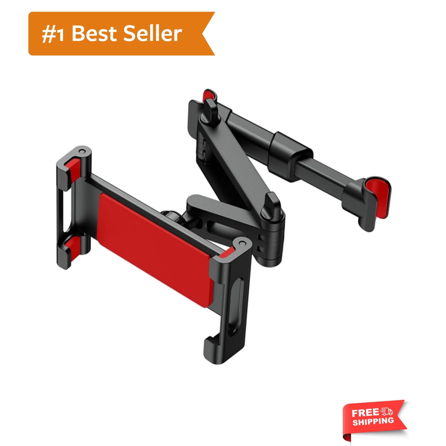 Tablet Holder for Car – Heavy-Duty Aluminum Alloy Mount for Tablets, Eco-Frie...