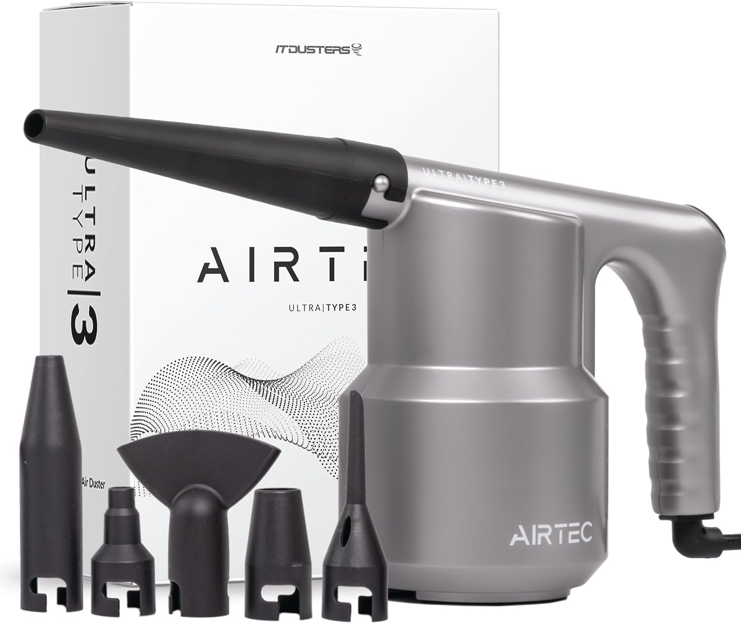 AirTec Ultra Electric Air Duster Blower for PC, Laptop, Console, Electronics and
